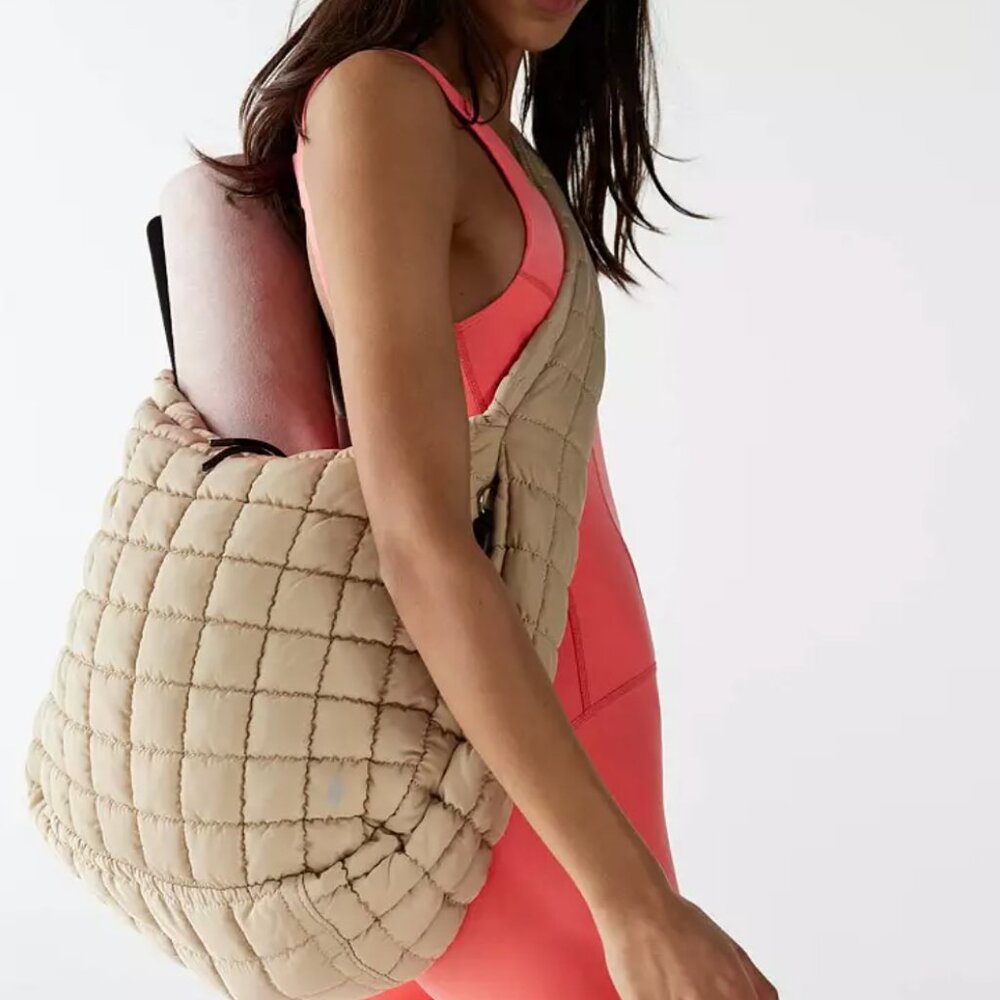FP Quilted Carryall Tan
